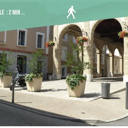 Les Volets Bleus - Centre - Wifi By Cle Hotes Apartmán Saint-Vallier (Drome)