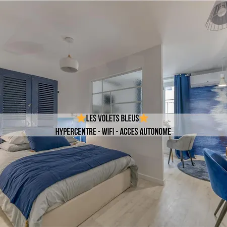 Les Volets Bleus - Centre - Wifi By Cle Hotes